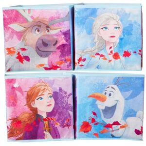 Boîtes de rangement en cube Frozen de Disney - Worlds Apart 291FZO - Multicolore - Publicité Boîtes de rangement en cube Frozen de Disney - Worlds Apart 291FZO - Multicolore - Publicité