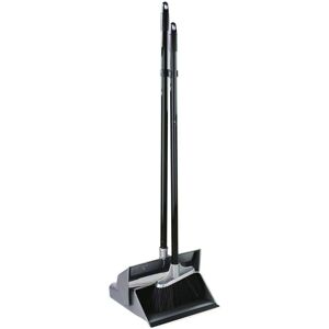 Set de escoba y recogedor Elliott con tapa automática - Kit de limpieza Set de escoba y recogedor Elliott con tapa automática - Kit de limpieza