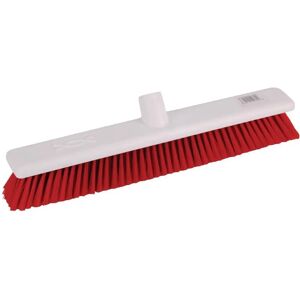 Escoba suave higiénica roja Jantex 45cm - Compatible con DN819 Escoba suave higiénica roja Jantex 45cm - Compatible con DN819