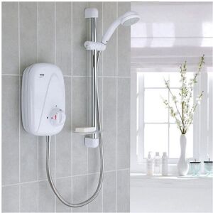 Mira Vigour Thermostatic Electric Shower - White & Chrome - Model 1.1532.353 Mira Vigour Thermostatic Electric Shower - White & Chrome - Model 1.1532.353