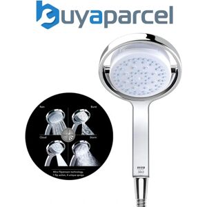 Mira-Showers Mira Showers 2.1688.001 360 m Shower Head - White/Chrome - Shower Head Mira-Showers Mira Showers 2.1688.001 360 m Shower Head - White/Chrome - Shower Head