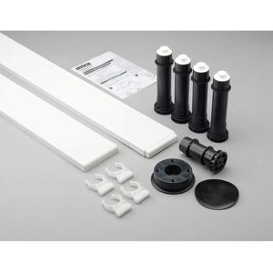 Mira Mira Flight Riser Kit - White - Shower Tray Conversion Mira Mira Flight Riser Kit - White - Shower Tray Conversion