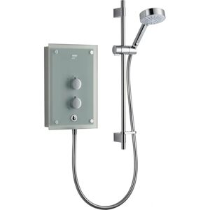 Mira Azora Frosted Glass Electric Shower - 9.8 kW - Electric Shower Mira Azora Frosted Glass Electric Shower - 9.8 kW - Electric Shower