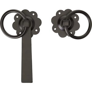 Merriway BH01807 Loquet de porte - 150mm noir émaillé - Publicité Merriway BH01807 Loquet de porte - 150mm noir émaillé - Publicité