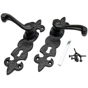 Bulk Hardware BH01855 Antiek Nero - Deurknopset Bulk Hardware BH01855 Antiek Nero - Deurknopset
