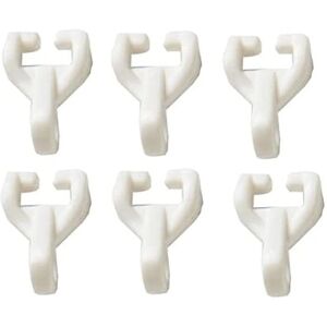 Crochets pour rail de rideau Bulk-Hardware BH03626 - Pack de 20 - Publicité Crochets pour rail de rideau Bulk-Hardware BH03626 - Pack de 20 - Publicité