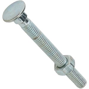 Bulk Hardware BH04831 Bout en moer M8 x 75 mm - Bout en moer Bulk Hardware BH04831 Bout en moer M8 x 75 mm - Bout en moer