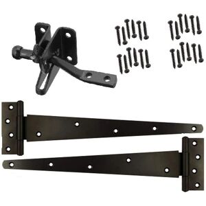 Kit de suspension pour portail de jardin en bois lourd - Merriway BH07087 - Publicité Kit de suspension pour portail de jardin en bois lourd - Merriway BH07087 - Publicité