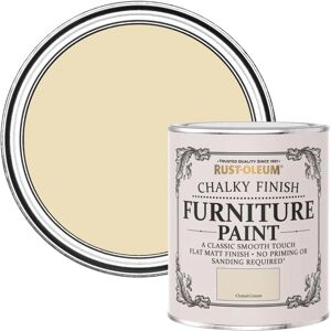Rust-Oleum Clotted Cream Furniture Paint - 750ml Rust-Oleum Clotted Cream Furniture Paint - 750ml