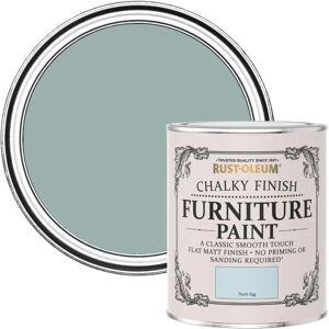 Rust-Oleum Duck Egg Chalky Furniture Paint - 750ml Rust-Oleum Duck Egg Chalky Furniture Paint - 750ml