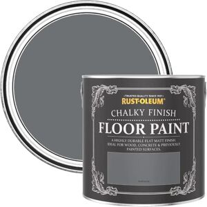 Rust-Oleum Chalky Floor Paint Anthracite - 2.5L Rust-Oleum Chalky Floor Paint Anthracite - 2.5L