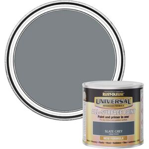 Rust-Oleum Universal Gloss Paint Slate Grey - 250ml - Paint Rust-Oleum Universal Gloss Paint Slate Grey - 250ml - Paint