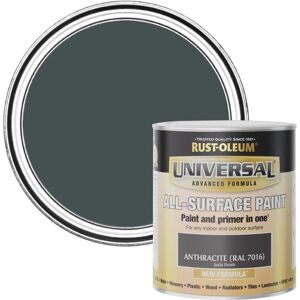Rust-Oleum Rust-Oleum Anthracite Satin All-Surface Paint - 750ml Rust-Oleum Rust-Oleum Anthracite Satin All-Surface Paint - 750ml