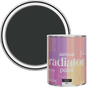 Rust-Oleum Schwarze Hitzebeständige Heizkörperfarbe - Natürliche Kohlenschwarz - 750ml Rust-Oleum Schwarze Hitzebeständige Heizkörperfarbe - Natürliche Kohlenschwarz - 750ml