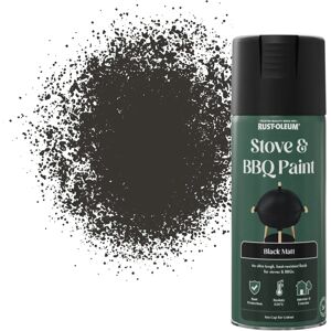 Rust-Oleum - Stove & BBQ Paint - Black - 400ml - Paint Rust-Oleum - Stove & BBQ Paint - Black - 400ml - Paint