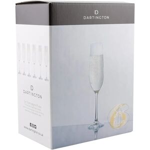 Dartington Crystal Champagne Flutes Set of Six Glasses - Champagne Flutes Dartington Crystal Champagne Flutes Set of Six Glasses - Champagne Flutes