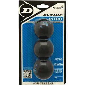Dunlop Squash Balls Intro Blue 3 Ball Blister Pack - Squash Balls Dunlop Squash Balls Intro Blue 3 Ball Blister Pack - Squash Balls