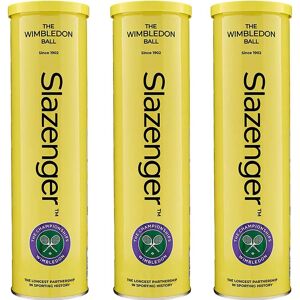 Slazenger Wimbledon Ultra Vis Tennis Balls - Premium Quality Slazenger Wimbledon Ultra Vis Tennis Balls - Premium Quality