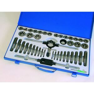 Hilka Tungsten Steel Tap & Die Set - 45 Piece - Durable Hilka Tungsten Steel Tap & Die Set - 45 Piece - Durable