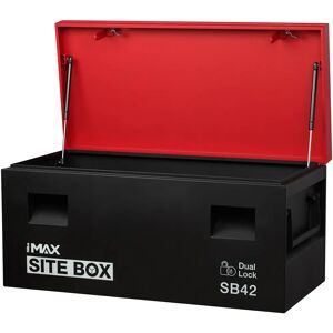 Hilka Tools SB42 Storage Box - Heavy Duty, 42-Inch, Red/Black Hilka Tools SB42 Storage Box - Heavy Duty, 42-Inch, Red/Black