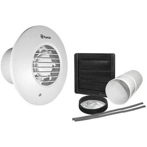 Xpelair - DX100R - Standard Round - Wall Kit - Extractor fan Xpelair - DX100R - Standard Round - Wall Kit - Extractor fan