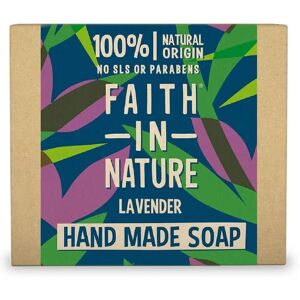 Faith in Nature Lavender Hand Made Soap 100g Faith in Nature Lavender Hand Made Soap 100g