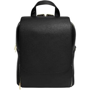 Stackers Black Faux Leather Laptop Backpack - Laptop Backpack Stackers Black Faux Leather Laptop Backpack - Laptop Backpack
