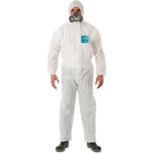 Combinaison de protection Ansell AlphaTec 1800 - Risque Faible Pulvérisation Liquide - Blanc - XL - Publicité Combinaison de protection Ansell AlphaTec 1800 - Risque Faible Pulvérisation Liquide - Blanc - XL - Publicité