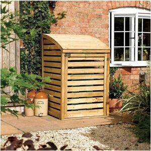 Oakworld Alfresco Single Bin Store - Waste Storage Oakworld Alfresco Single Bin Store - Waste Storage