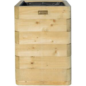 Oakworld Alfresco Marberry Tall Planter - Planter Oakworld Alfresco Marberry Tall Planter - Planter