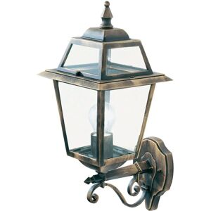 Searchlight Black/Gold Outdoor Wall Lantern - Outdoor Wall Lantern Searchlight Black/Gold Outdoor Wall Lantern - Outdoor Wall Lantern