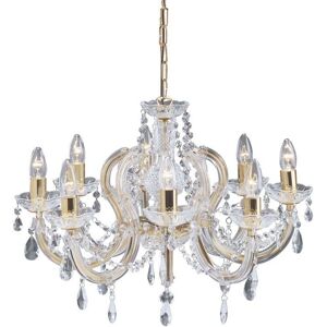 Searchlight Marie Therese 8 Light Crystal Chandelier - Chandelier Searchlight Marie Therese 8 Light Crystal Chandelier - Chandelier