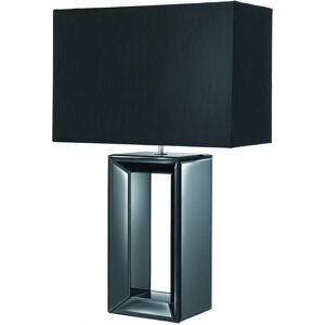 Searchlight Black Mirror Table Lamp - Modern E27 Light Searchlight Black Mirror Table Lamp - Modern E27 Light