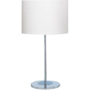 Searchlight Carter Chrome Round Table Lamp - E27 Searchlight Carter Chrome Round Table Lamp - E27