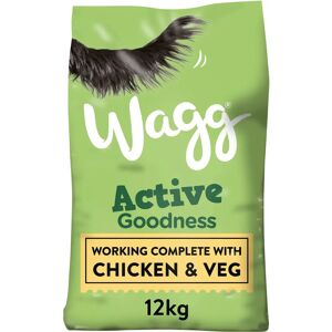 Wagg Active Goodness Chicken Veg Dog Food - 12kg - Dog food Wagg Active Goodness Chicken Veg Dog Food - 12kg - Dog food