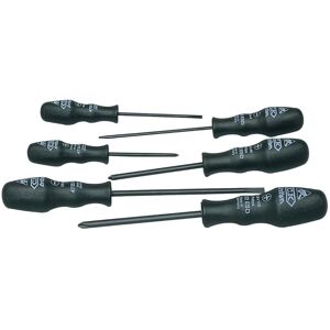 CK Tools T4741SESD Triton ESD Screwdriver Set - Slotted & Phillips, 6 pcs CK Tools T4741SESD Triton ESD Screwdriver Set - Slotted & Phillips, 6 pcs