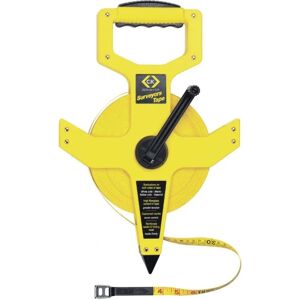CK Tools T3565 330 Surveyors Tape - 100m, Glassfibre, Dual Scale CK Tools T3565 330 Surveyors Tape - 100m, Glassfibre, Dual Scale