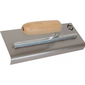 CK Tools T5274 Concrete Edging Trowel - Carbon Steel, Wooden Handle CK Tools T5274 Concrete Edging Trowel - Carbon Steel, Wooden Handle