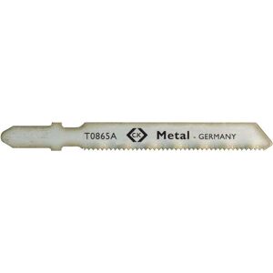 C.K Tools T0865A High-Speed Steel Jigsaw Blades - 75mm, 1.5-3mm C.K Tools T0865A High-Speed Steel Jigsaw Blades - 75mm, 1.5-3mm