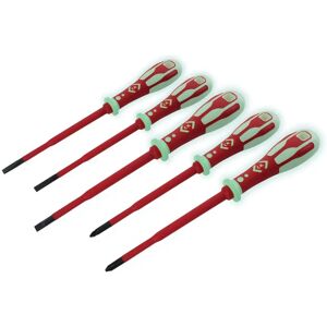 CK Tools T49283PD DextroVDE Glo Phosphorescent Slim Screwdriver Set - Screwdriver Set CK Tools T49283PD DextroVDE Glo Phosphorescent Slim Screwdriver Set - Screwdriver Set