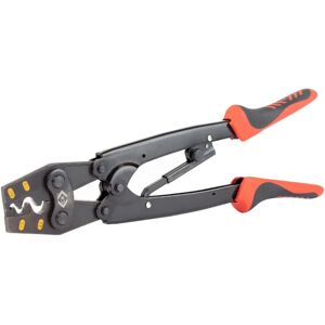 CK Tools T3676A Ratchet Crimping Pliers - Crimping Tools for Bell Mouth Ferrules CK Tools T3676A Ratchet Crimping Pliers - Crimping Tools for Bell Mouth Ferrules
