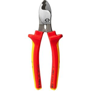 CK Tools T3973 160 Redline VDE Cable Cutter - Ergonomic 160mm for Aluminum & Copper CK Tools T3973 160 Redline VDE Cable Cutter - Ergonomic 160mm for Aluminum & Copper