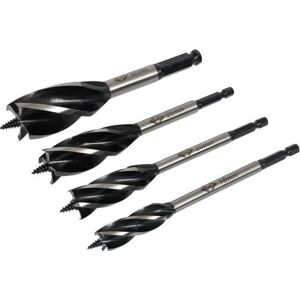 CK Tools T2943S4 Fast4 Wood Drill Bit Set - High-Speed, 4 Blades CK Tools T2943S4 Fast4 Wood Drill Bit Set - High-Speed, 4 Blades
