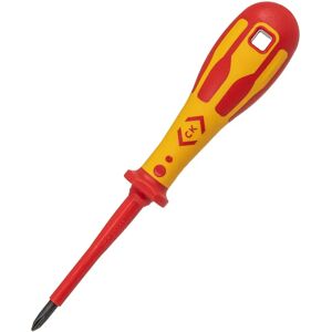 CK Tools CK T49142-1 Dextro VDE Electricians Insulated Screwdriver PH 1 - Electricians Insulated Screwdriver CK Tools CK T49142-1 Dextro VDE Electricians Insulated Screwdriver PH 1 - Electricians Insulated Screwdriver