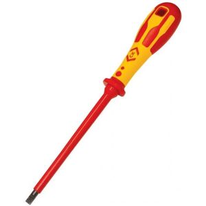 C.K Tools T49144-025 Insulated Slotted Screwdriver - Electrician Tool C.K Tools T49144-025 Insulated Slotted Screwdriver - Electrician Tool