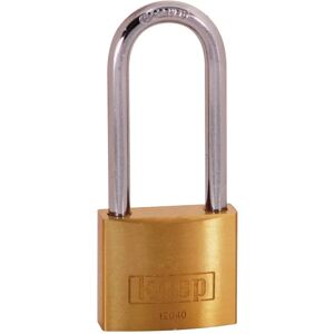 Serrure en laiton Kasp K12040L63D - Anse longue - 40x63mm - Publicité Serrure en laiton Kasp K12040L63D - Anse longue - 40x63mm - Publicité