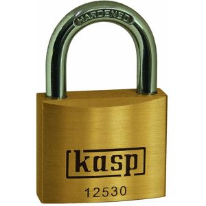 Kasp K12530A1 Premium Brass Padlock - 30mm Kasp K12530A1 Premium Brass Padlock - 30mm