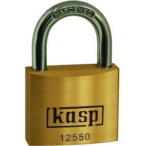 Kasp K12550A3 Premium mässingslås - 50mm - Säkert lås Kasp K12550A3 Premium mässingslås - 50mm - Säkert lås