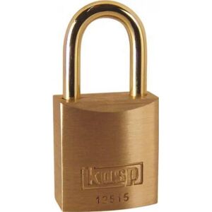 Kasp K12515A2 Premium Messing Vorhängeschloss - 15mm - Gleichschlüssel Kasp K12515A2 Premium Messing Vorhängeschloss - 15mm - Gleichschlüssel