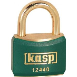 Serrure à combinaison Kasp K12440GREA1 - 40mm - Corps en laiton - Vert - Cadenas - Publicité Serrure à combinaison Kasp K12440GREA1 - 40mm - Corps en laiton - Vert - Cadenas - Publicité